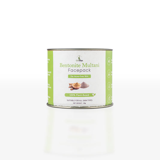 Bentonite Multani Face Pack (For Acne-Free Skin) | Sensitive Skin