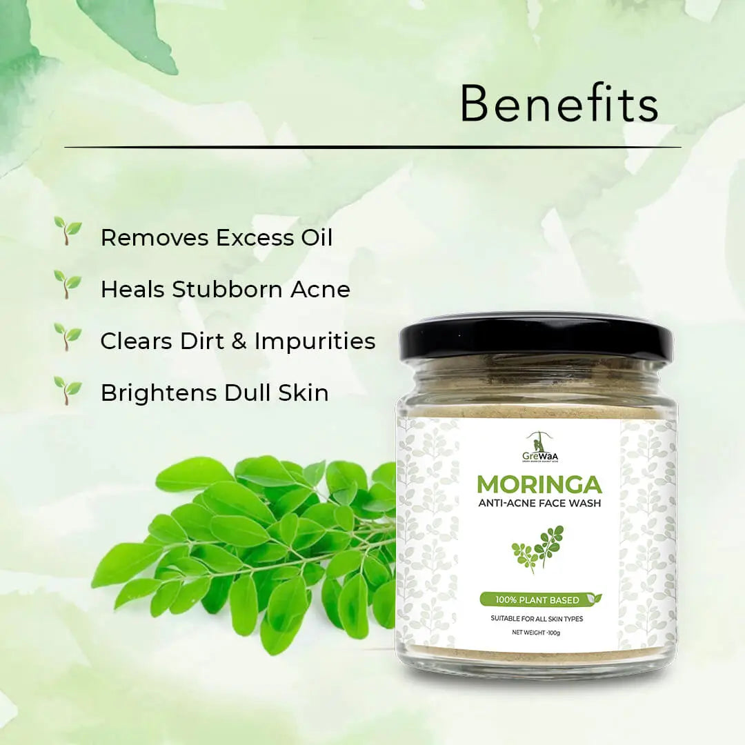 moringa face pack benefits