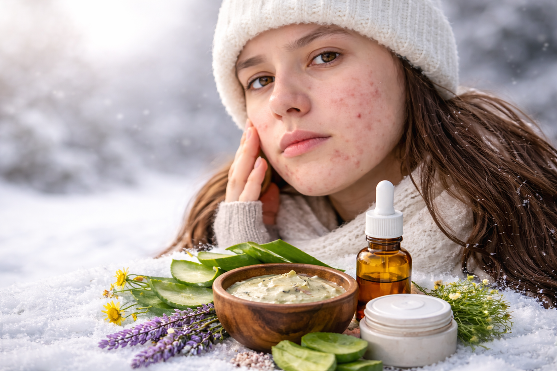 Winter Acne Care: Why Breakouts Get Worse & How to Heal Naturally