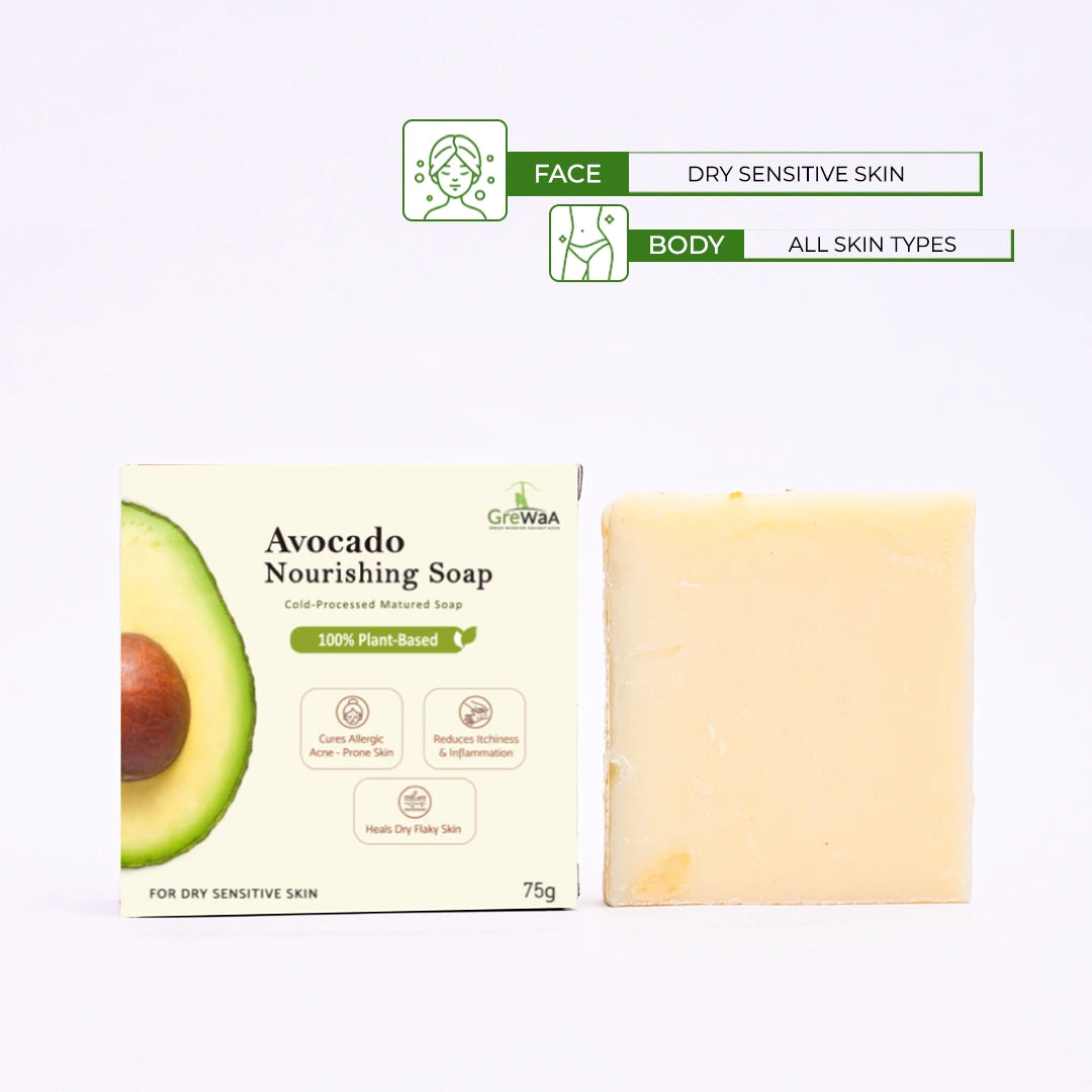 avocado face soap