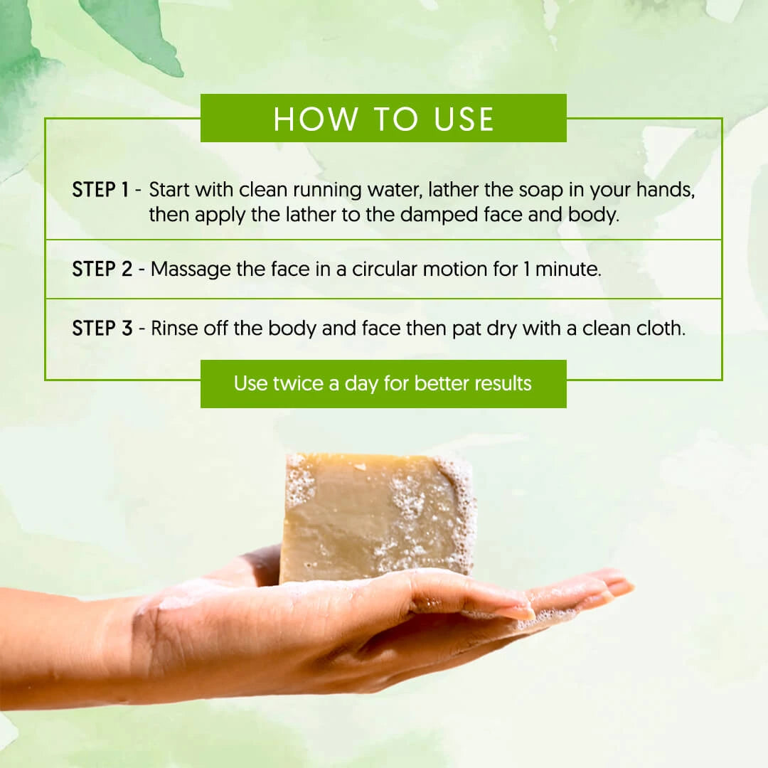 how to use pimples soap